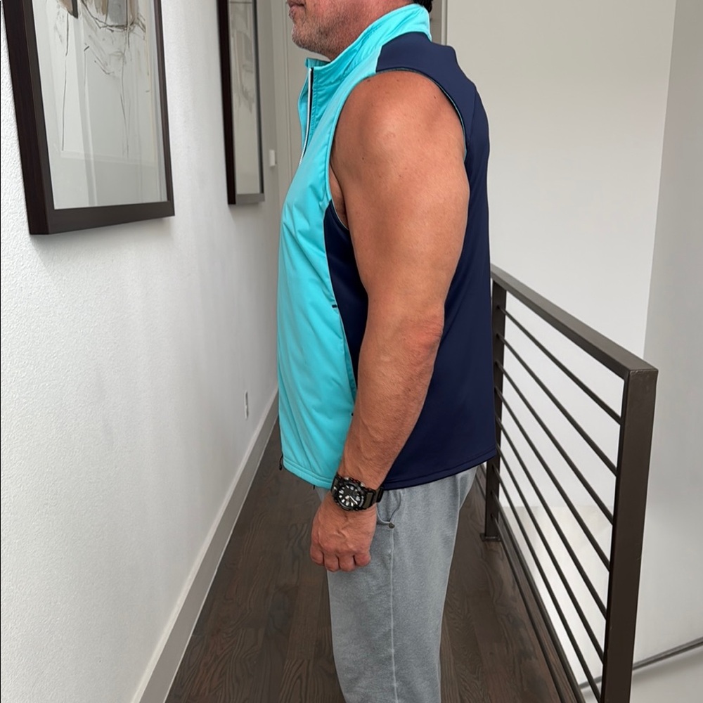 Peter Millar Blue Performance Vest - image 4